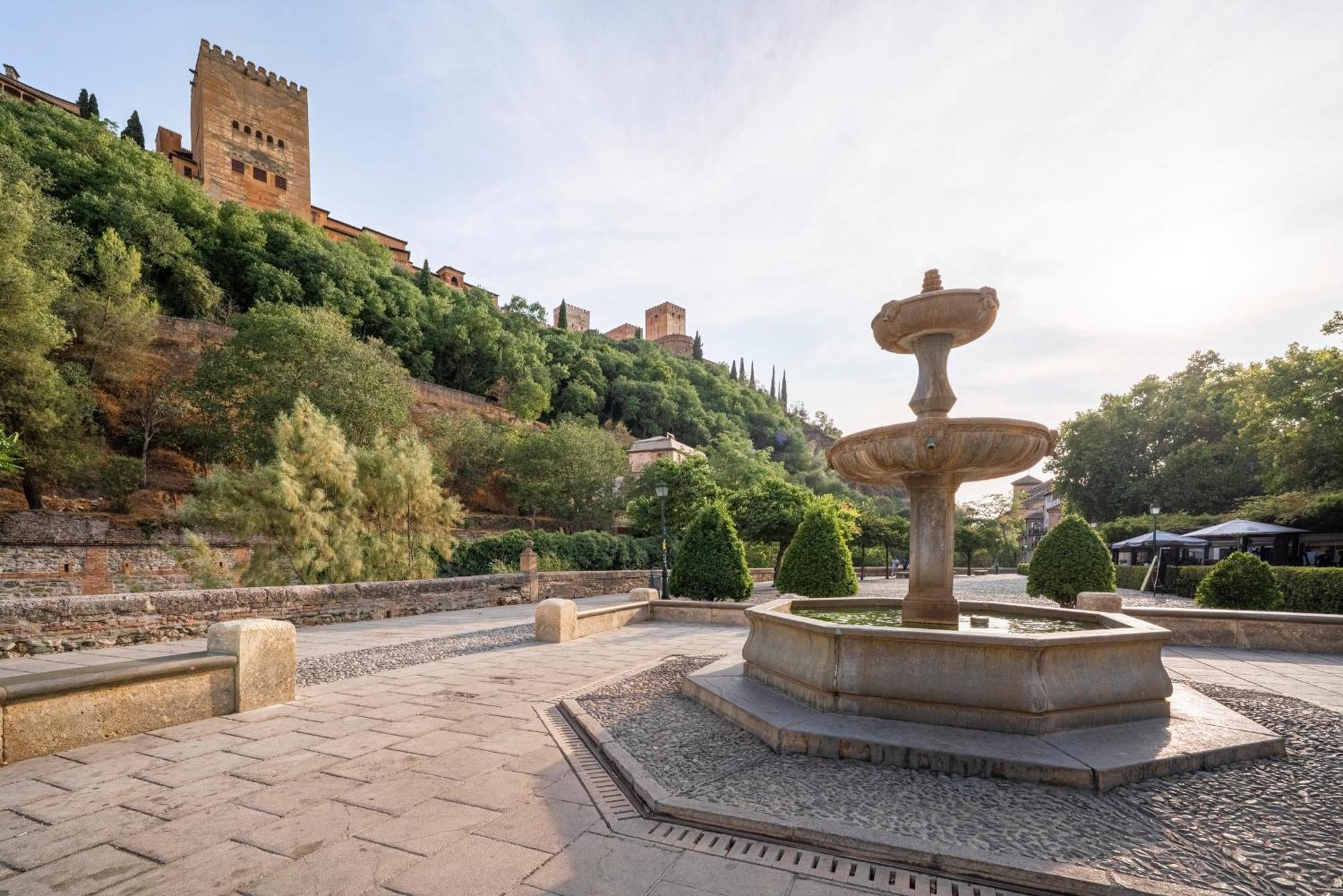 El Rincon Nazari - Vistas A La Alhambra Y Terraza Granada Exterior foto